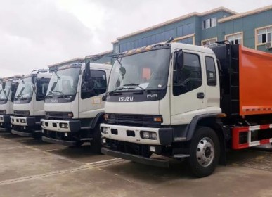 12m3 ISuzu Garbage Compactor Truck