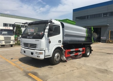 DONGFENG 4x2 8CBM Side Loader Compactor Garbage Truck