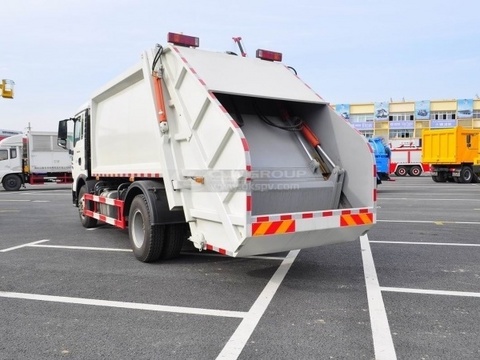 HOWO 4x2 12CBM Garbage Compactor Truck