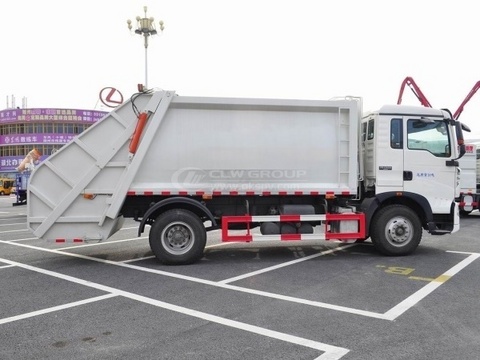 HOWO 4x2 12CBM Garbage Compactor Truck