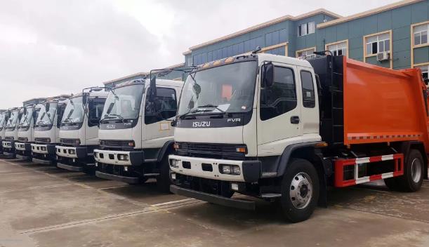 12m3 ISuzu Garbage Compactor Truck