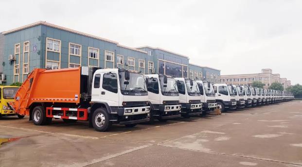 12m3 ISuzu Garbage Compactor Truck