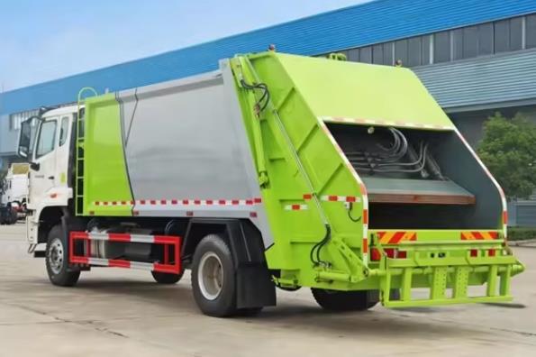 4*2 LHD RHD 15cbm DongFeng Diesel Fuel Garbage Compactor Truck