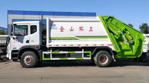 DONGFENG 4x2 12CBM Rear Load Garbage Compactor Truck