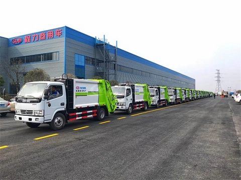 DONGFENG 4x2 8CBM Garbage Compactor Truck