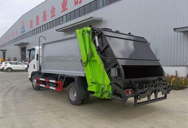 ISUZU Brand Mini 7cbm waste collection truck